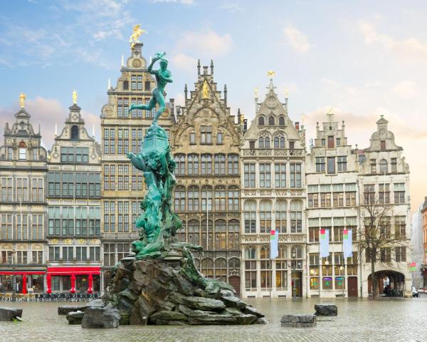 A beautiful view of Antwerp.