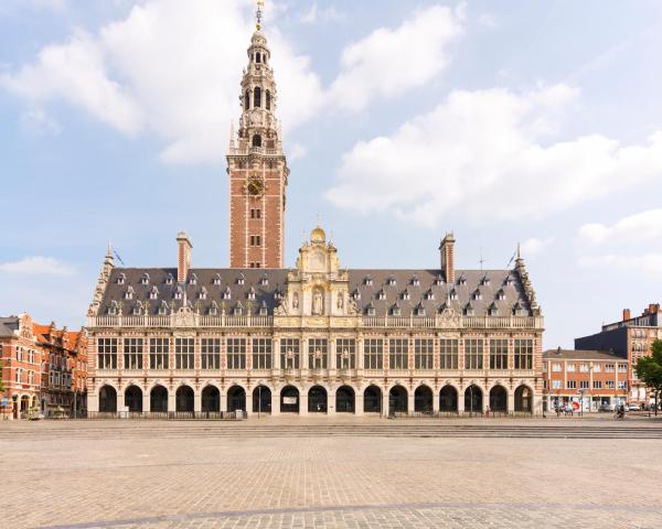 Prelep pogled na grad Leuven