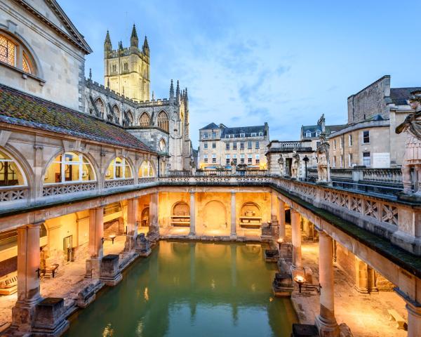 A beautiful view of Bath.