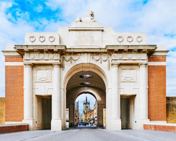 A beautiful view of Ieper.