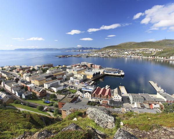 A beautiful view of Hammerfest.