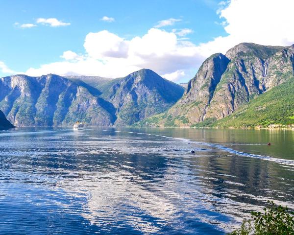 A beautiful view of Aurland.