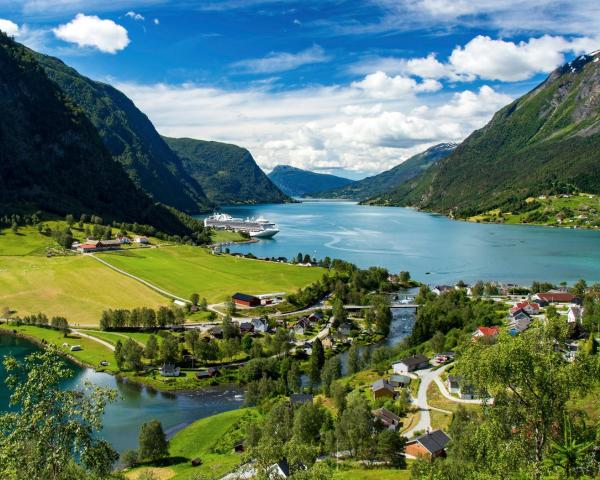 A beautiful view of Skjolden.