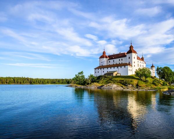 A beautiful view of Lidkoping.