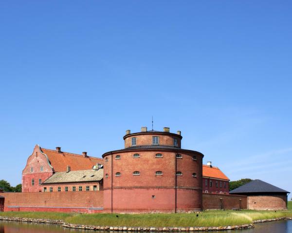 Ein schöner Blick auf Landskrona