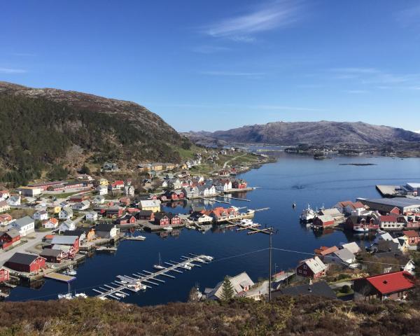 Predivan pogled na grad 'Kallevaag' 