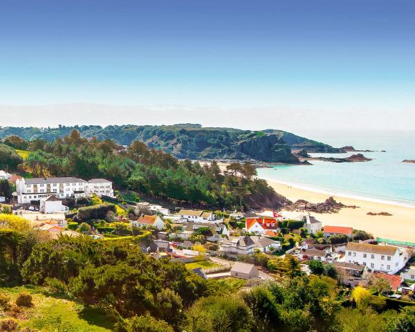 Vakker utsikt over St Brelade