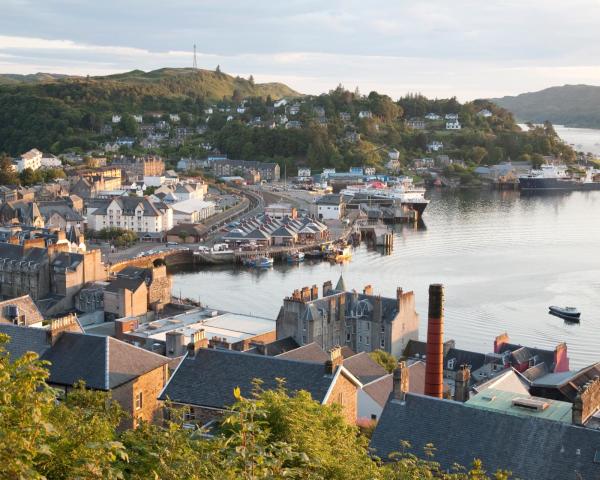 A beautiful view of Oban