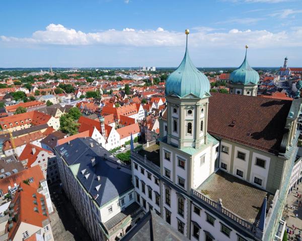 A beautiful view of Augsberg