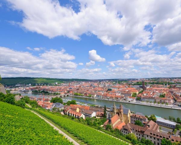 A beautiful view of Wurzburg