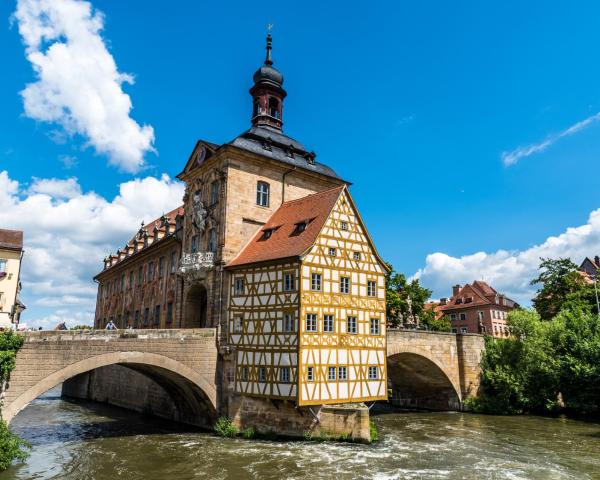 A beautiful view of Bamberg.