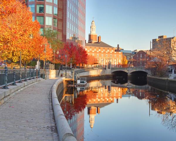 A beautiful view of Providence.
