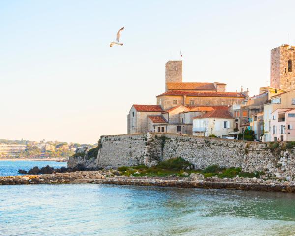 A beautiful view of Antibes