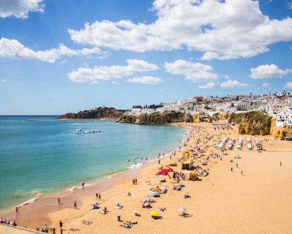 A beautiful view of Albufeira