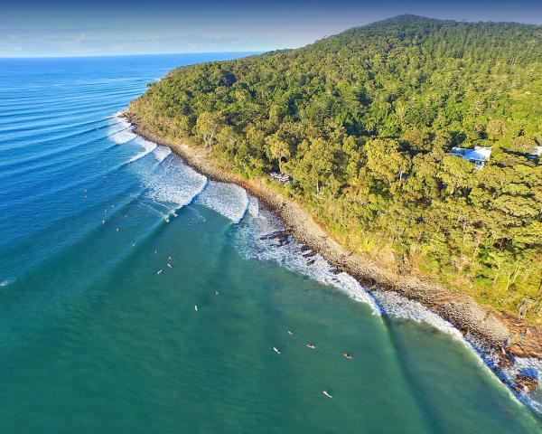 A beautiful view of Noosa.