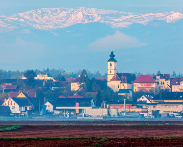 Predivan pogled na grad 'Premstatten' 