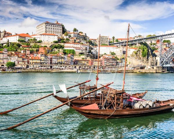 A beautiful view of Oporto.