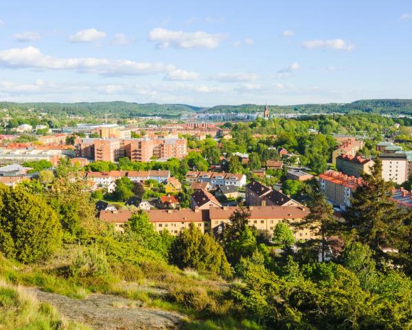 Linna Molndal kaunis vaade