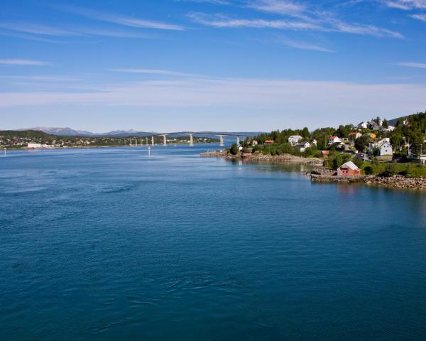 A beautiful view of Finnsnes.