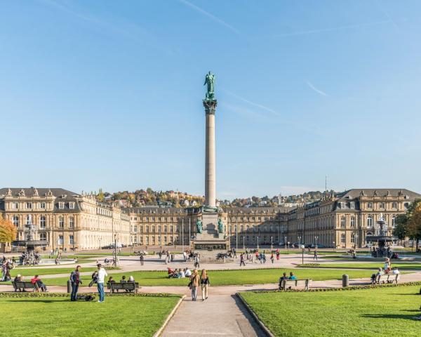 A beautiful view of Stuttgart.