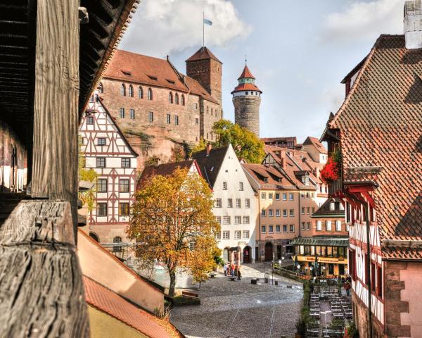 Una bonita vista de Nurnberg