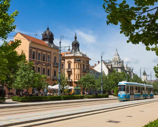 A beautiful view of Debrecen.