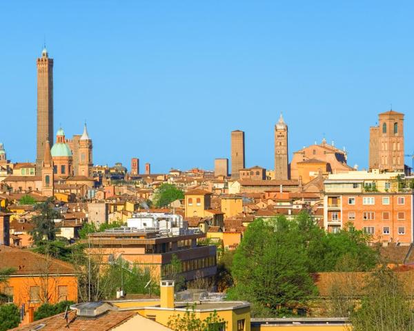 Una bellissima vista di Bologna