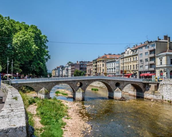 A beautiful view of Sarajevo