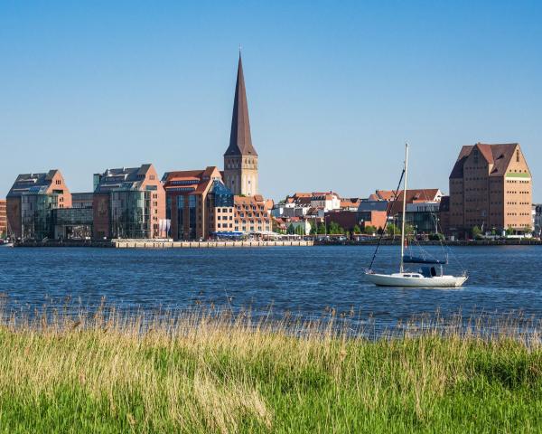 A beautiful view of Rostock.