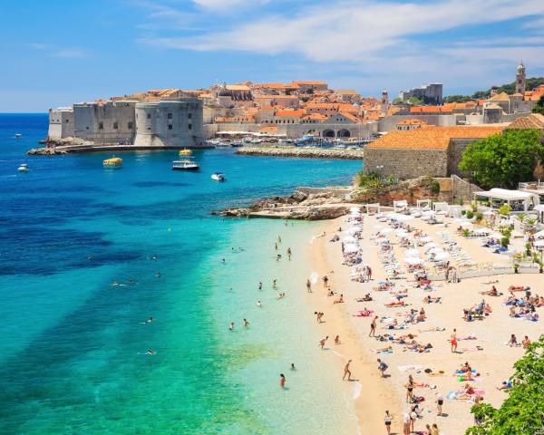 Vacker utsikt över Dubrovnik