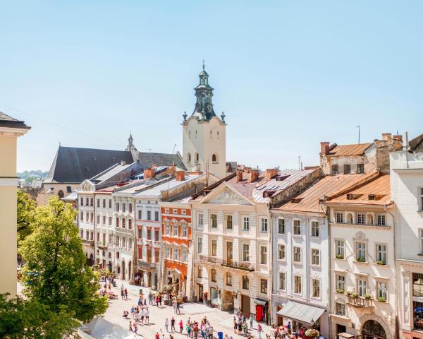 Vedere frumoasă la Lemberg