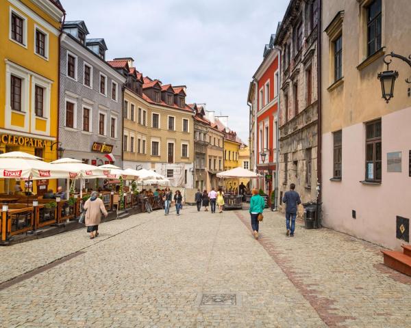 Uma bela vista de: Lublin