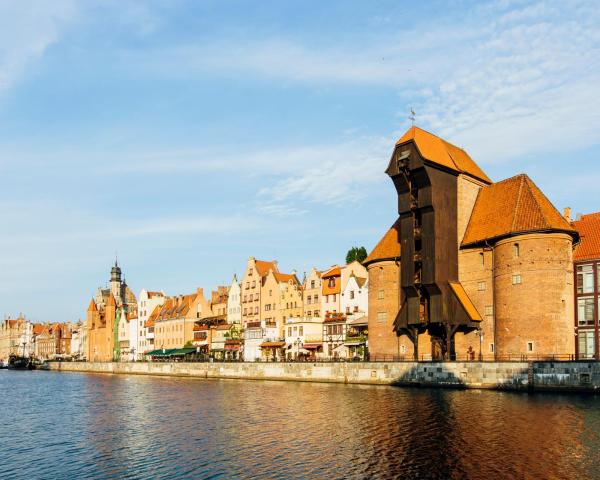 A beautiful view of Gdańsk.