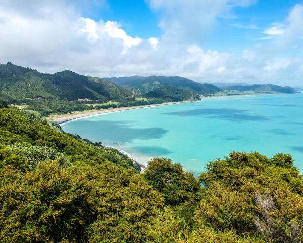 A beautiful view of Opotiki