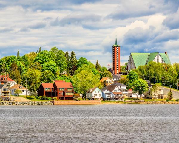 Linna Bathurst kaunis vaade