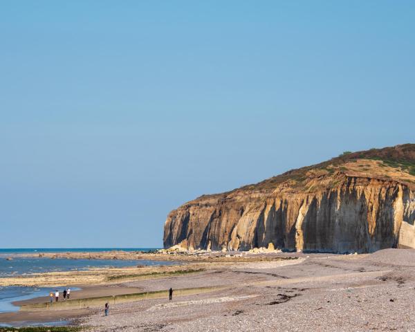 Linna Quiberville kaunis vaade