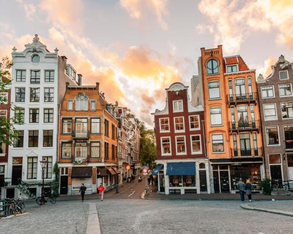 A beautiful view of Amsterdam.