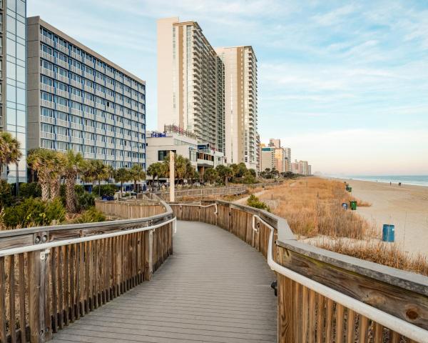 Piękny widok miasta Myrtle Beach