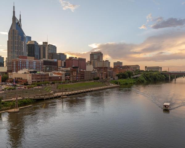 A beautiful view of Nashville.