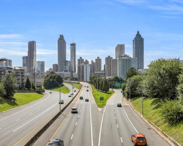 A beautiful view of Atlanta.