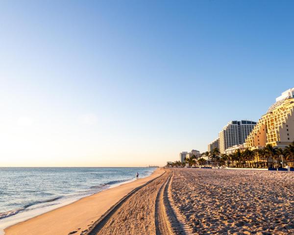 Piękny widok miasta Fort Lauderdale