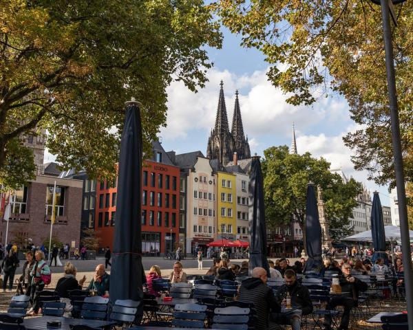 A beautiful view of Cologne