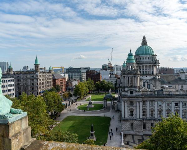 A beautiful view of Belfast.