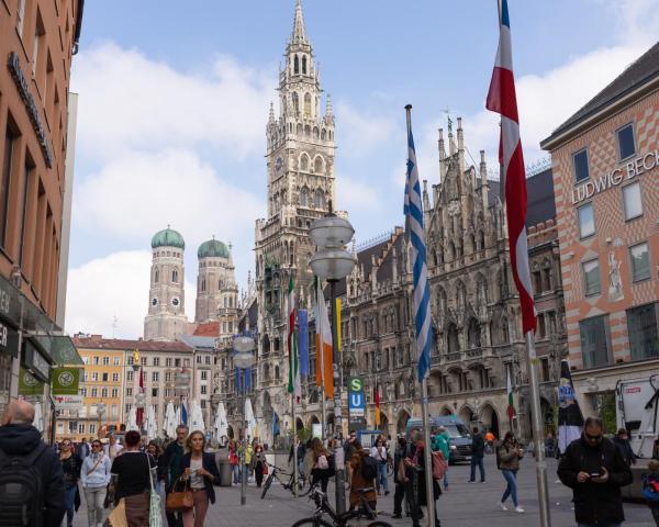 A beautiful view of Munich.