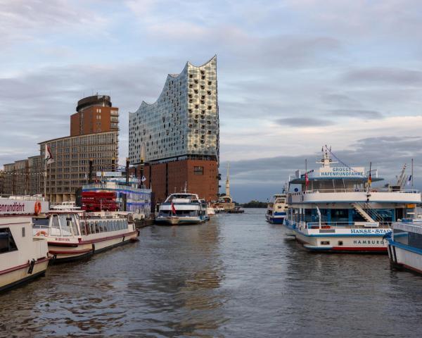 A beautiful view of Hamburg.