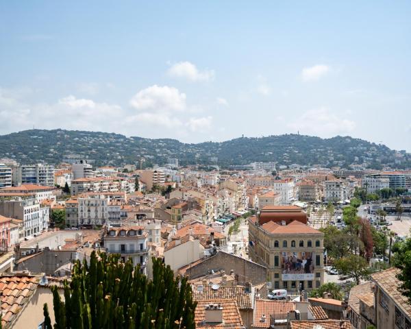 A beautiful view of Cannes