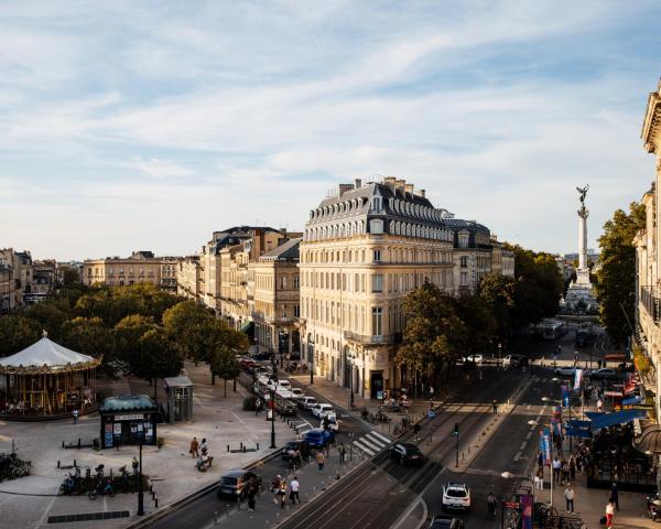 Όμορφη θέα του προορισμού Bordeaux