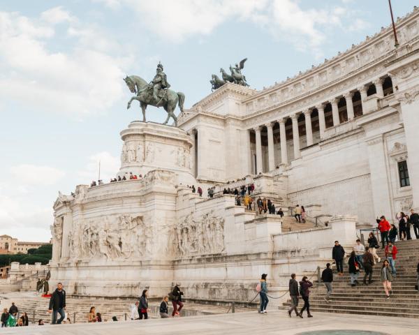 Vedere frumoasă la Roma