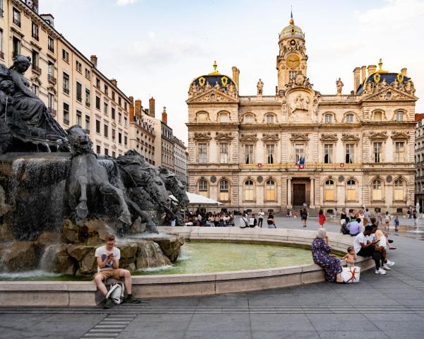 A beautiful view of Lyon.