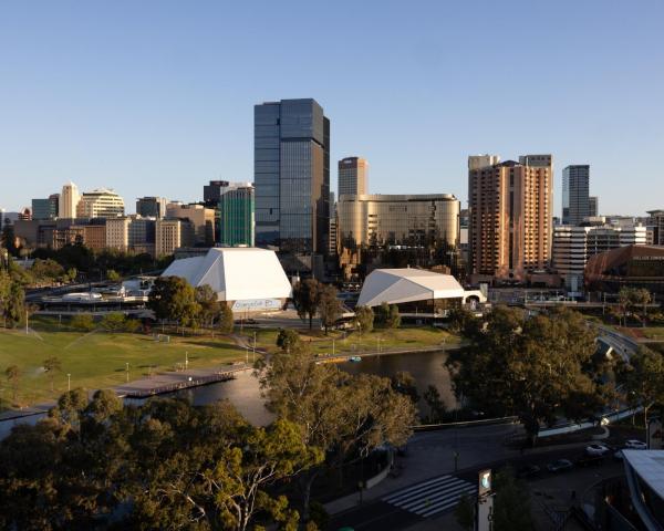 A beautiful view of Adelaide.